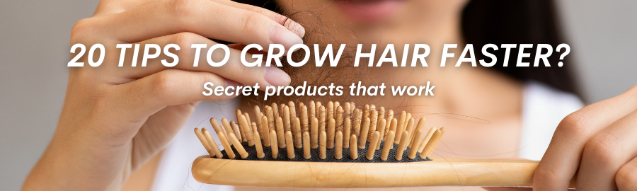 20 Tips to Grow Hair Faster