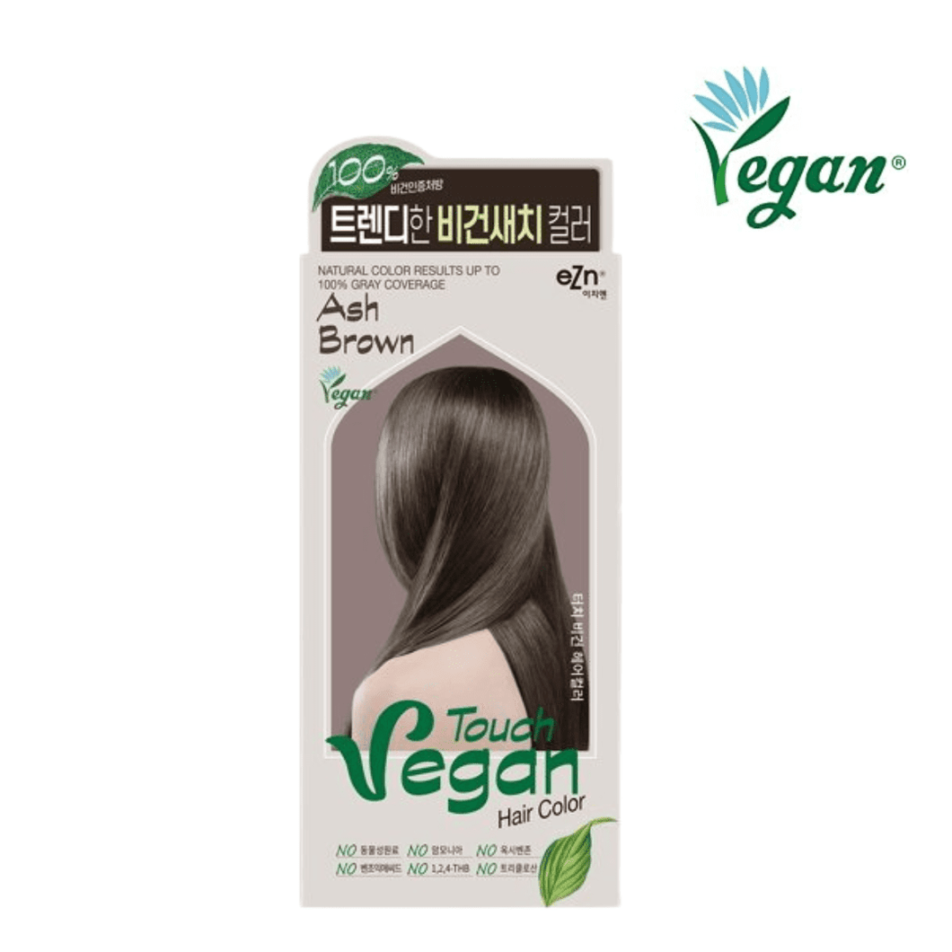 eZn Touch Vegan Ash Brown Hair Colour | hebeloft