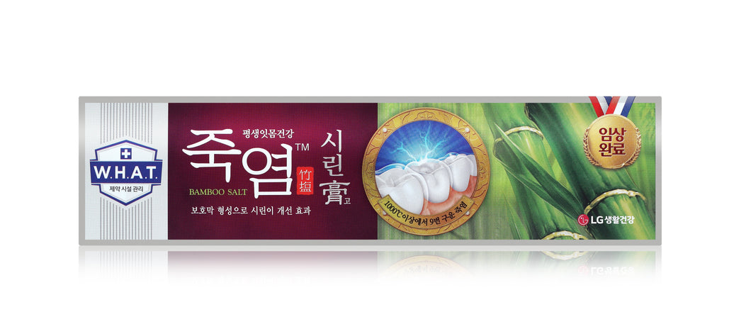 LG Shiringo Bamboo Salt Toothpaste | hebeloft