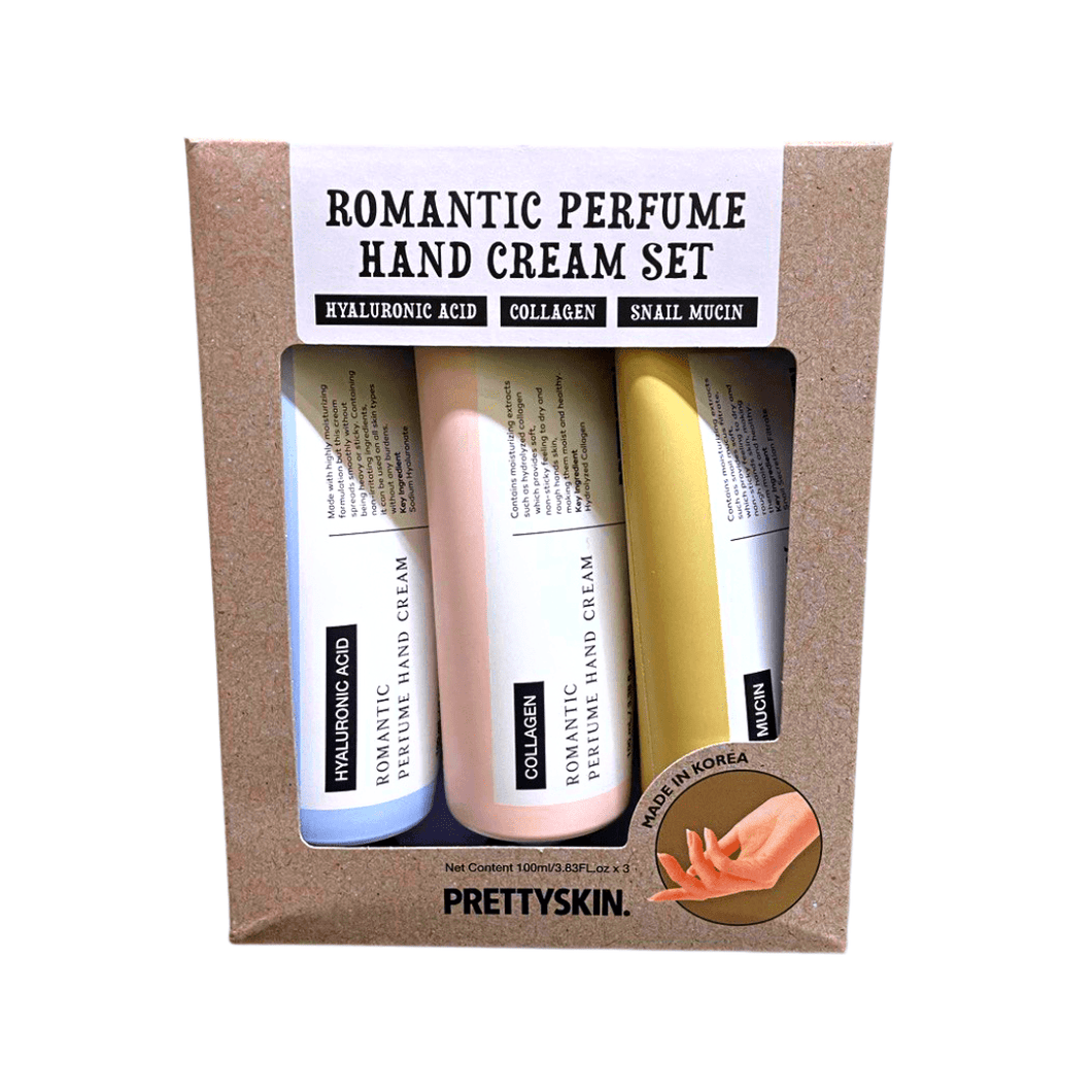 Pretty Skin Romantic Perfume Hand Cream Set | hebeloft
