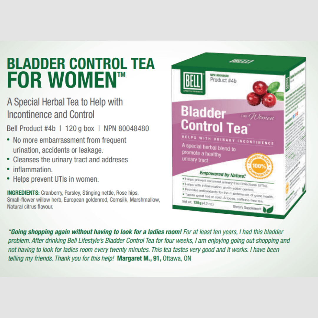 4b Bladder Control Tea (Women)  Bell Lifestyle Products – Bell Lifestyle  Products USA