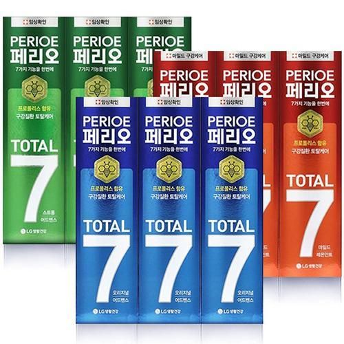 Perioe All in One TOTAL 7 Toothpaste Containing Propolis 3s